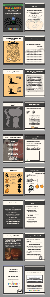 Halloween Play Pack (Digital Download)